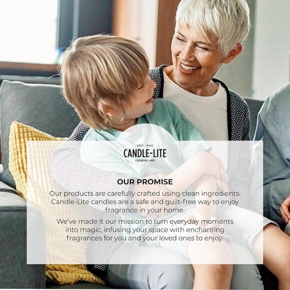 Everday Chasing Butterflies Scented Candle, 18 oz. Aromatherapy Candle, Off-Whit - Picture 7 of 9